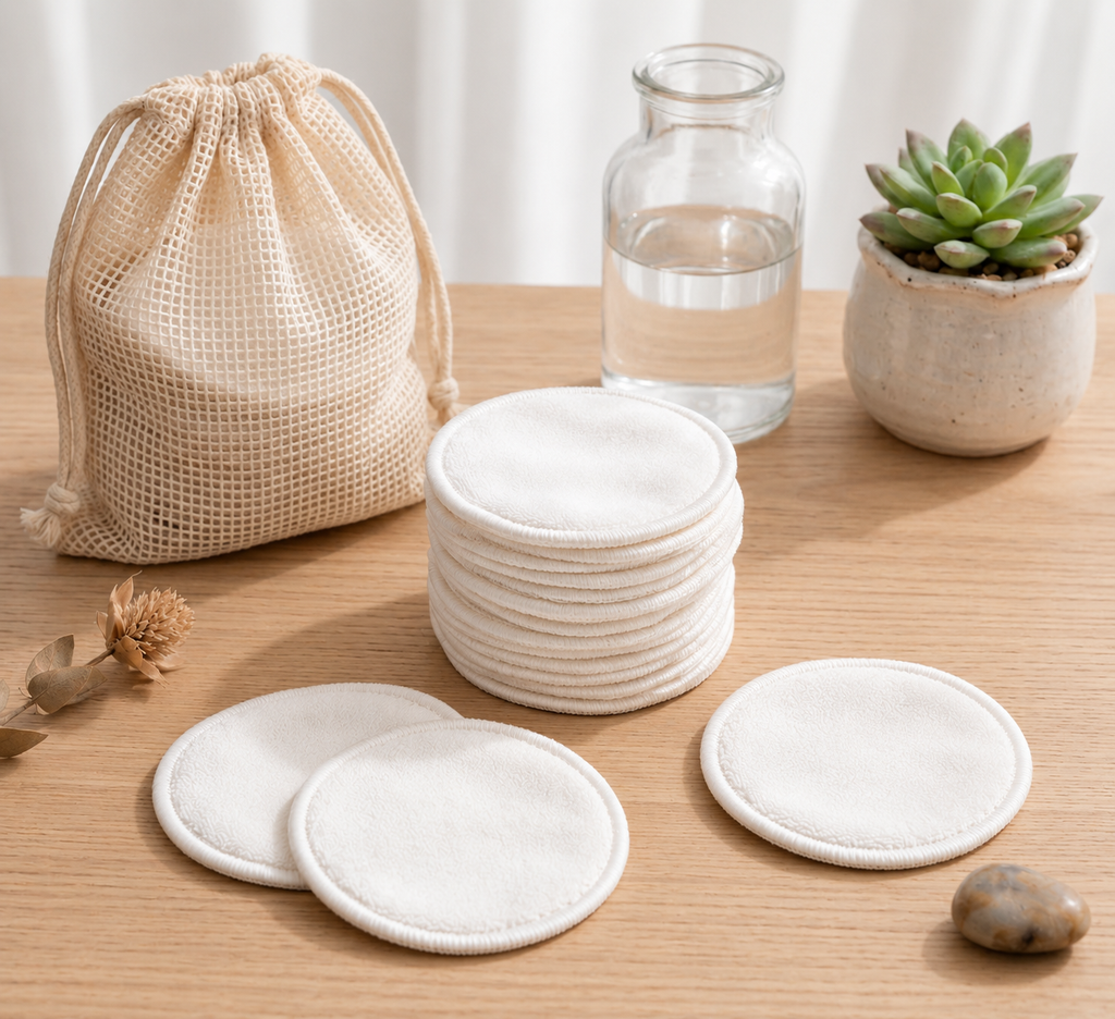 Disques lavables en fibres Naturels